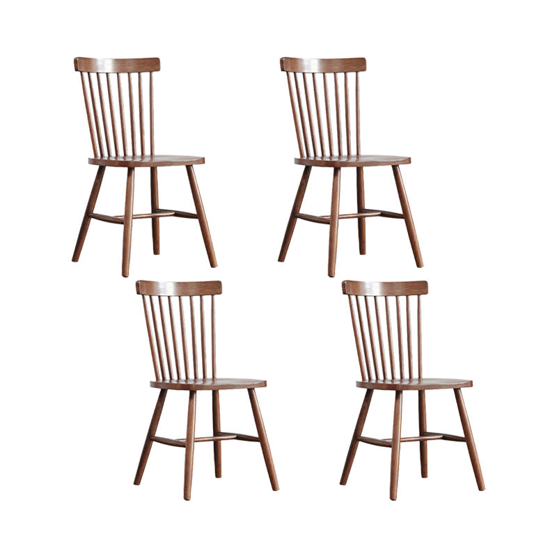 Cucina contemporanea sedia a braccioless a bracciole in legno in legno massiccio sedia da pranzo