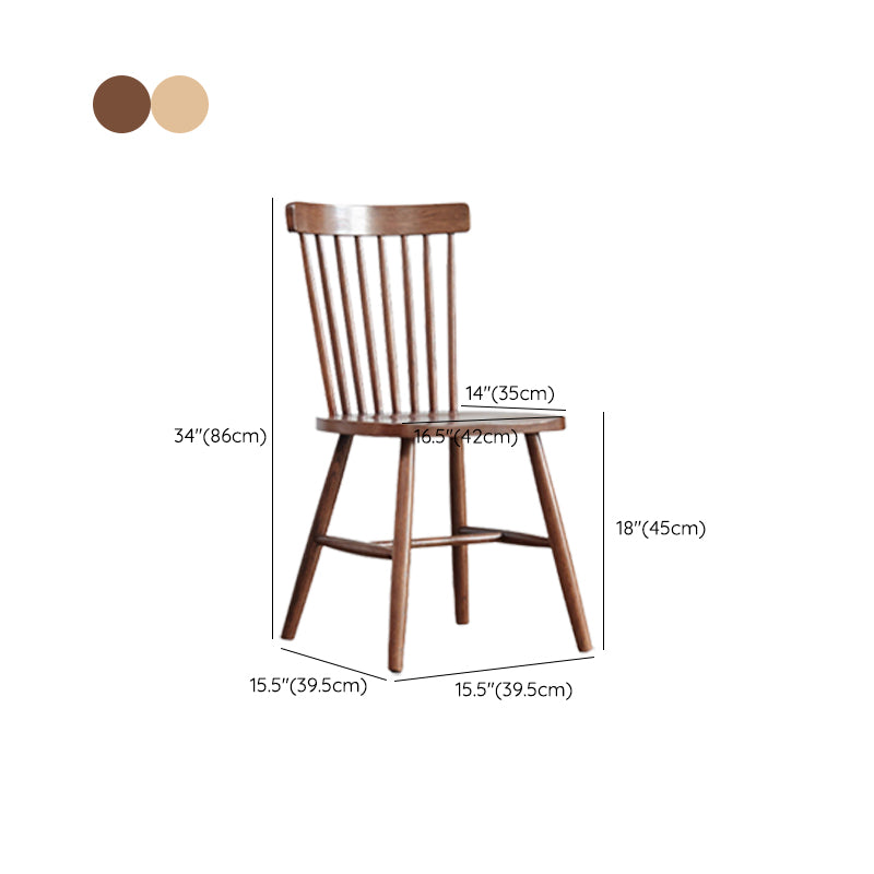 Cucina contemporanea sedia a braccioless a bracciole in legno in legno massiccio sedia da pranzo