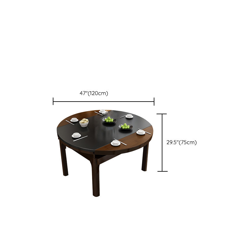 Modern Stone Scalable Dining Table Rubber Legs for Dining Room Clearhalo 'Dining Tables & Seating' 'Dining Tables' 'dining_table' 'furn' 'furn_dining_table' 'Furniture' 'Kitchen & Dining Furniture' 7405867
