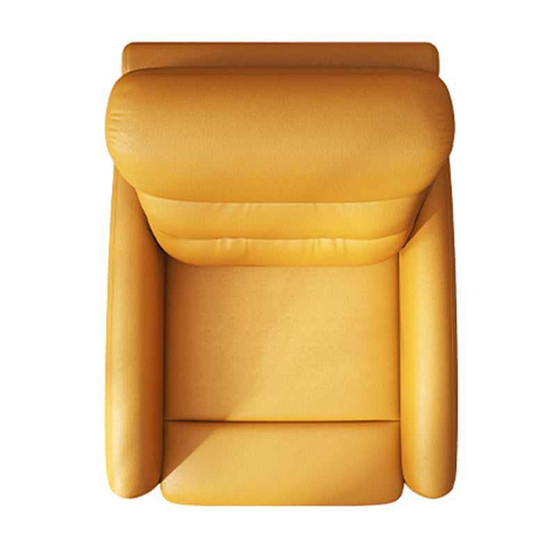 25.98" Wide Manual Recliner Modernism Recliner Chairs with Swivel Glider Base Clearhalo 'Chairs & Seating' 'furn' 'furn_recliners' 'Furniture' 'Living Room Furniture' 'Recliners' 7406028