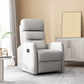 25.98" Wide Manual Recliner Modernism Recliner Chairs with Swivel Glider Base Tech Cloth Light Grey Clearhalo 'Chairs & Seating' 'furn' 'furn_recliners' 'Furniture' 'Living Room Furniture' 'Recliners' 7406029