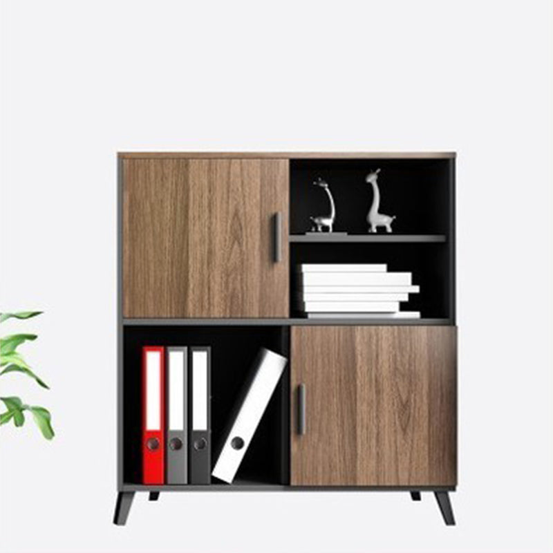 Archivo moderno medieval Babyet de madera Almacenamiento de almacenamiento lateral