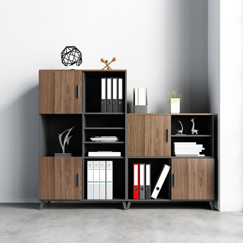 Archivo moderno medieval Babyet de madera Almacenamiento de almacenamiento lateral