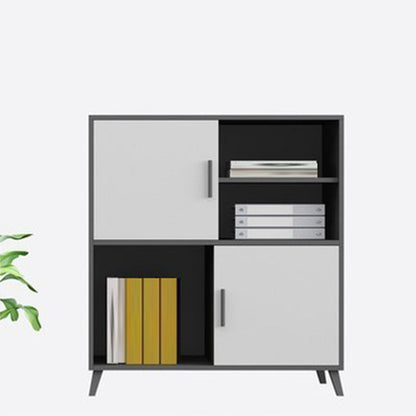 Archivo moderno medieval Babyet de madera Almacenamiento de almacenamiento lateral