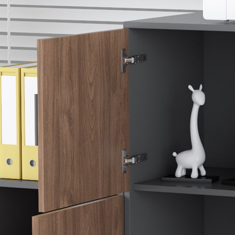 Archivo moderno medieval Babyet de madera Almacenamiento de almacenamiento lateral