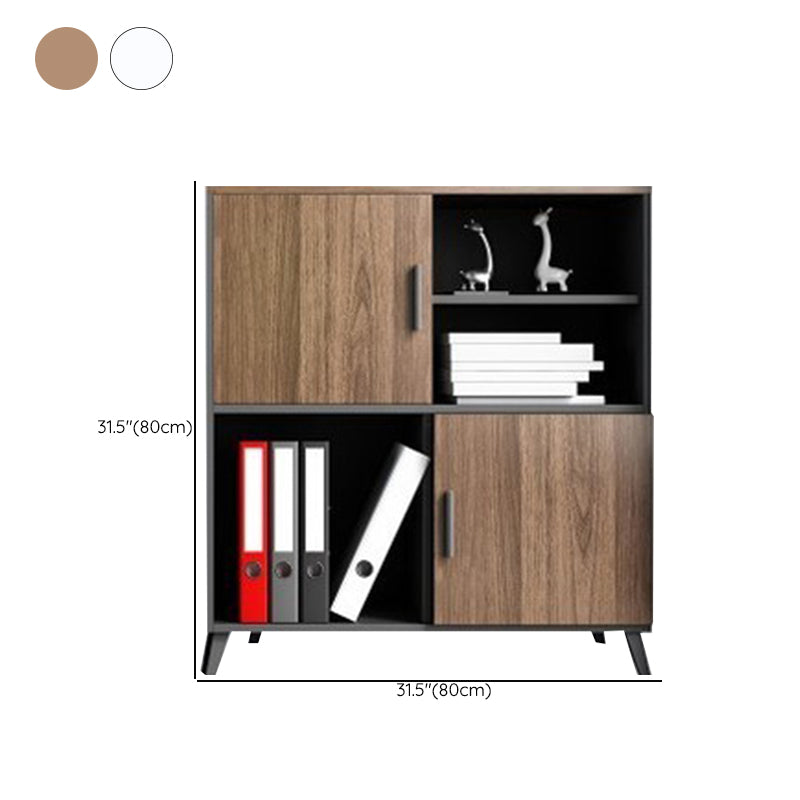 Archivo moderno medieval Babyet de madera Almacenamiento de almacenamiento lateral