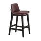 Scandinavian Indoor Solid Wood Bar Stool Upholstered Bar Stool Clearhalo 'Bar Furniture' 'Bar Stools' 'bar_stools' 'furn' 'furn_bar_stools' 'Furniture' 'Kitchen & Dining Furniture' 7407228
