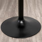 Adjustable Armed Swivel Barstools Faux Leather Bar Stools with Metal Legs