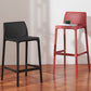 Sgabelli da bar in plastica in plastica in stile moderno sgabelli da bar per sala da pranzo