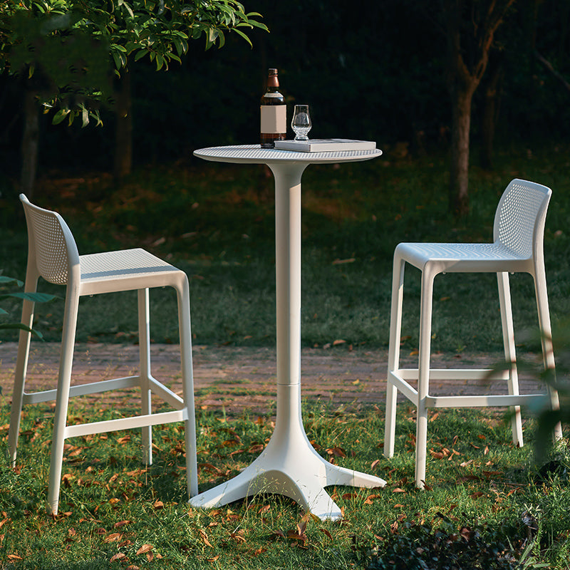 Sgabelli da bar in plastica in plastica in stile moderno sgabelli da bar per sala da pranzo