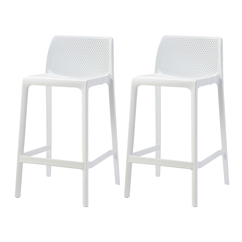 Sgabelli da bar in plastica in plastica in stile moderno sgabelli da bar per sala da pranzo