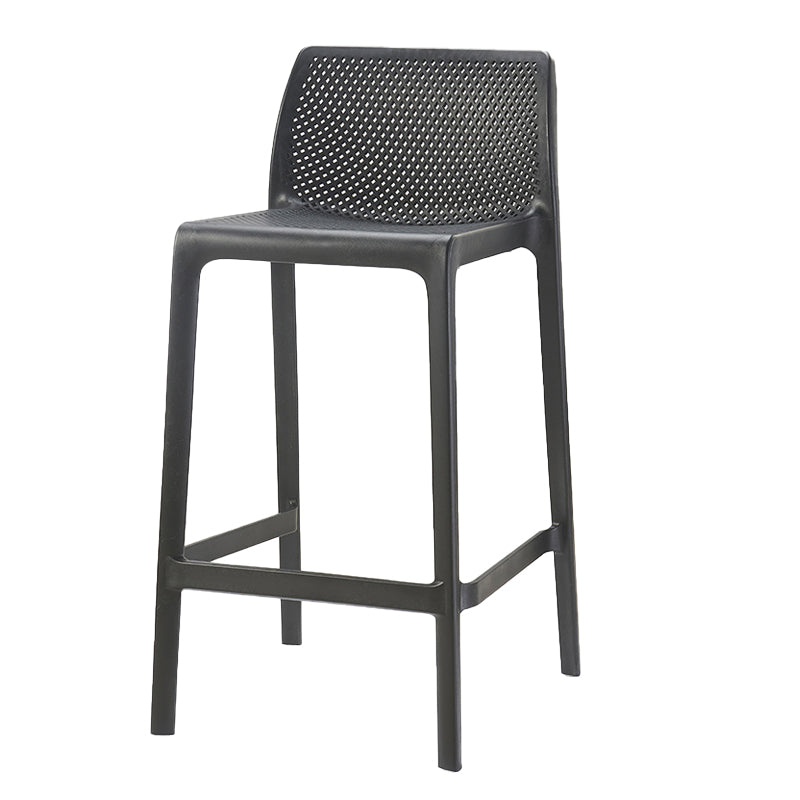 Sgabelli da bar in plastica in plastica in stile moderno sgabelli da bar per sala da pranzo