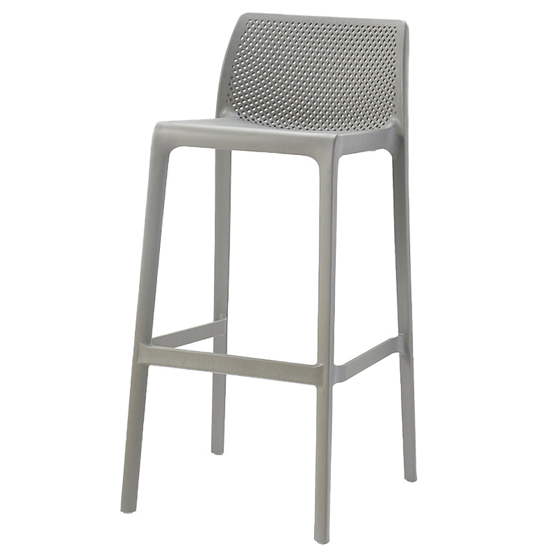 Sgabelli da bar in plastica in plastica in stile moderno sgabelli da bar per sala da pranzo