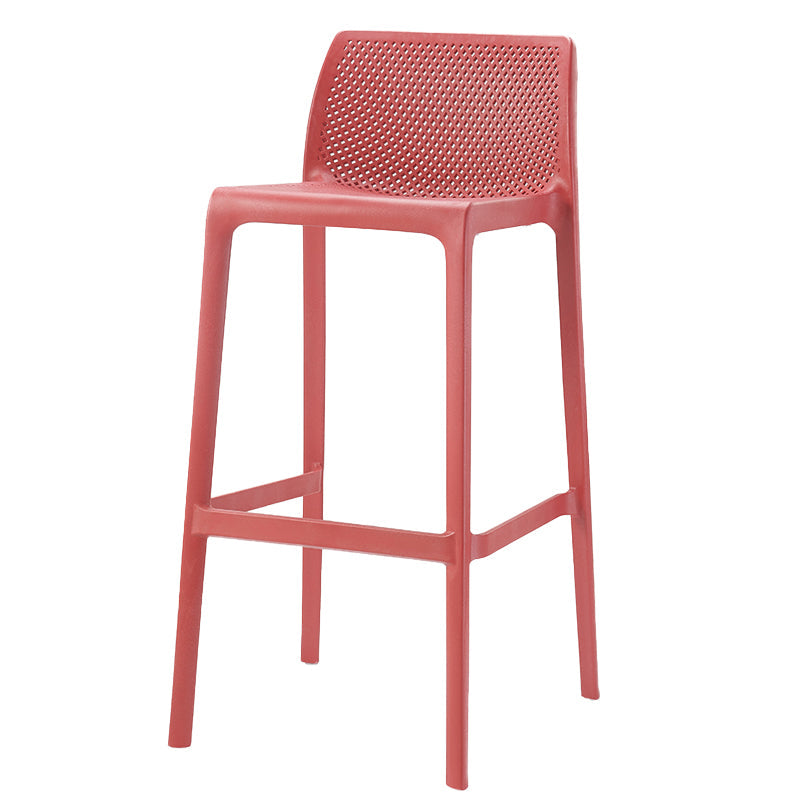 Sgabelli da bar in plastica in plastica in stile moderno sgabelli da bar per sala da pranzo