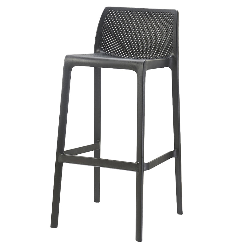 Sgabelli da bar in plastica in plastica in stile moderno sgabelli da bar per sala da pranzo