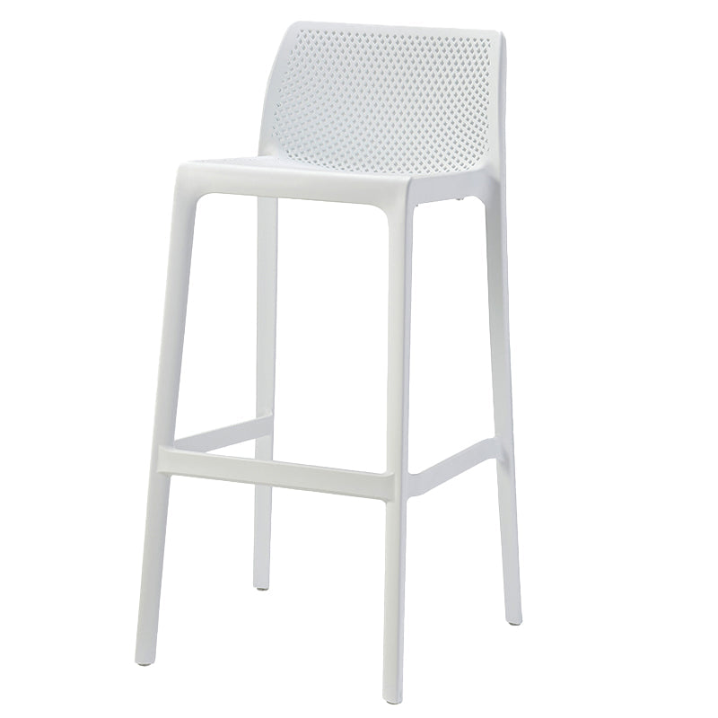 Sgabelli da bar in plastica in plastica in stile moderno sgabelli da bar per sala da pranzo