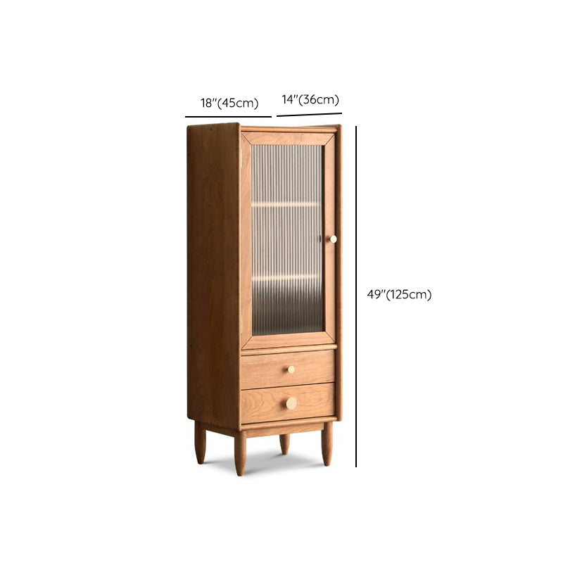 Armoire du buffet cerise contemporain avec tiroirs pour la cuisine