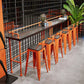 Indoor Contemporary Bar Dining Table Rectangle Metal Legs Bar Table Clearhalo 'Bar Furniture' 'Bar Tables' 'bar_tables' 'furn' 'furn_bar_tables' 'Furniture' 'Kitchen & Dining Furniture' 7407671