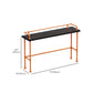 Indoor Contemporary Bar Dining Table Rectangle Metal Legs Bar Table Clearhalo 'Bar Furniture' 'Bar Tables' 'bar_tables' 'furn' 'furn_bar_tables' 'Furniture' 'Kitchen & Dining Furniture' 7407683