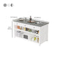 Modern Style Stone Bar Dining Table Rectangle Bar Table for Kitchen Clearhalo 'Bar Furniture' 'Bar Tables' 'bar_tables' 'furn' 'furn_bar_tables' 'Furniture' 'Kitchen & Dining Furniture' 7407700
