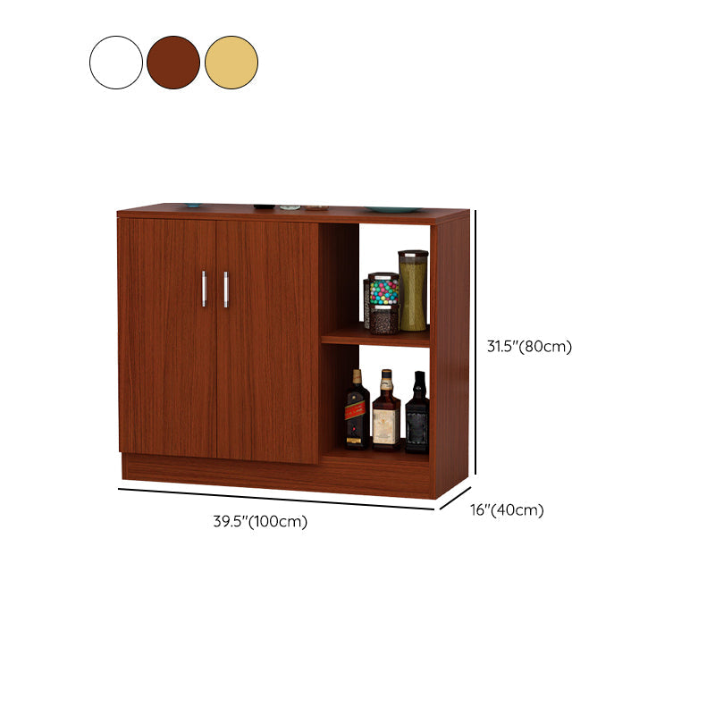 Server da pranzo contemporaneo Scaffali regolabili Gabinetto della credenza con ripiani