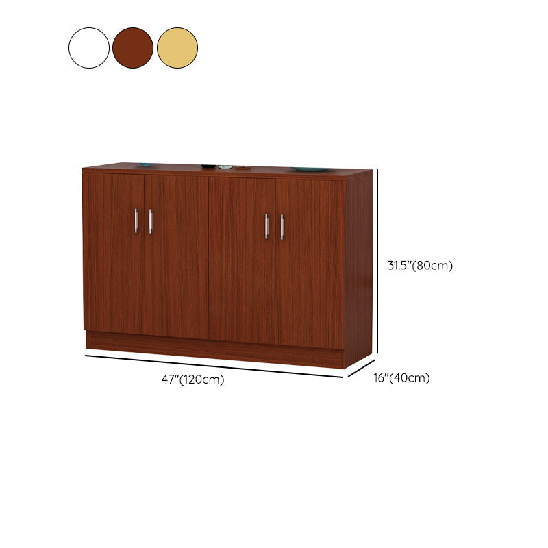 Server da pranzo contemporaneo Scaffali regolabili Gabinetto della credenza con ripiani