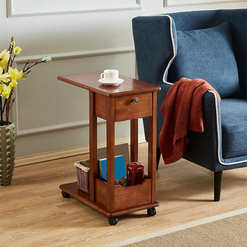 Bureau d'écriture moderne en bois massif