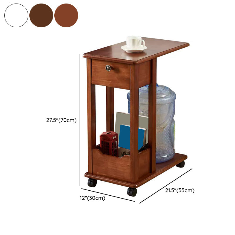 Bureau d'écriture moderne en bois massif