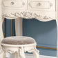 Victorian Bedroom Makeup Vanity Desk Table White Vanity Dressing Table Clearhalo 'Bedroom Furniture' 'furn' 'furn_makeup_vanities' 'Furniture' 'Makeup Vanities' 'makeup_vanities' 7408645