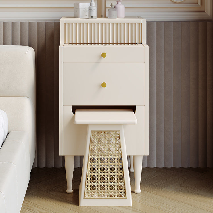 Tabouret de casse-tête en bois massif contemporain