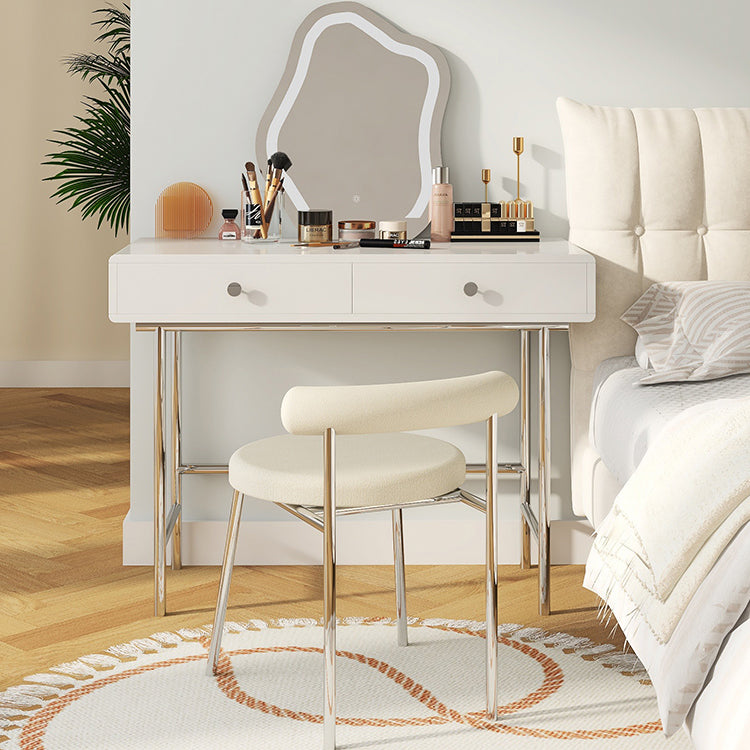 Contemporary Makeup Vanity Desk Storage Box Makeup Vanity Set with Drawers