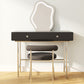Contemporary Makeup Vanity Desk Storage Box Makeup Vanity Set with Drawers
