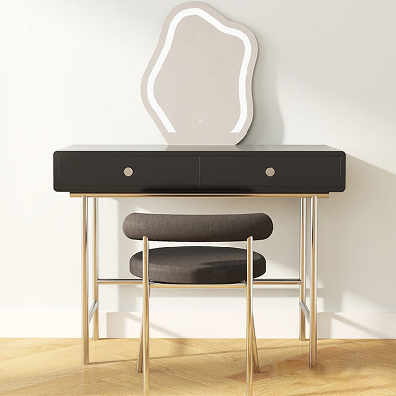 Contemporary Makeup Vanity Desk Storage Box Makeup Vanity Set with Drawers