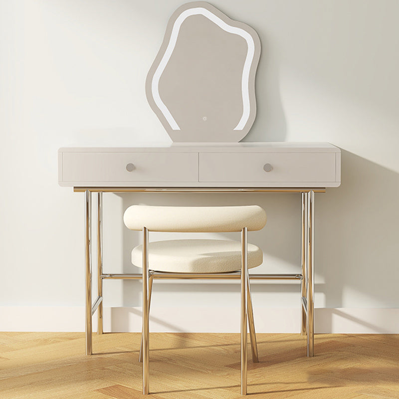 Contemporary Makeup Vanity Desk Storage Box Makeup Vanity Set with Drawers