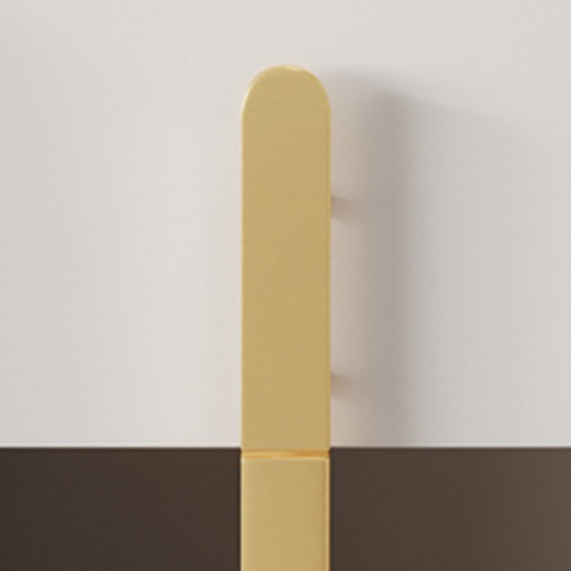 Cross Legs End Table 1-Drawer Tray Top Corner Table with Cabinet Clearhalo 'Coffee & Accent Tables' 'End & Side Tables' 'end_side_tables' 'furn' 'furn_end_side_tables' 'Furniture' 'Living Room Furniture' 7408868