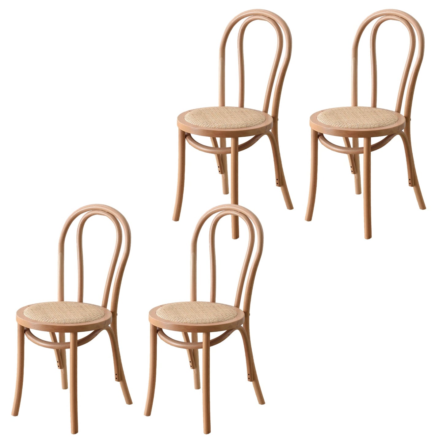 Speisesaal Armless Essstuhl offener Rücken