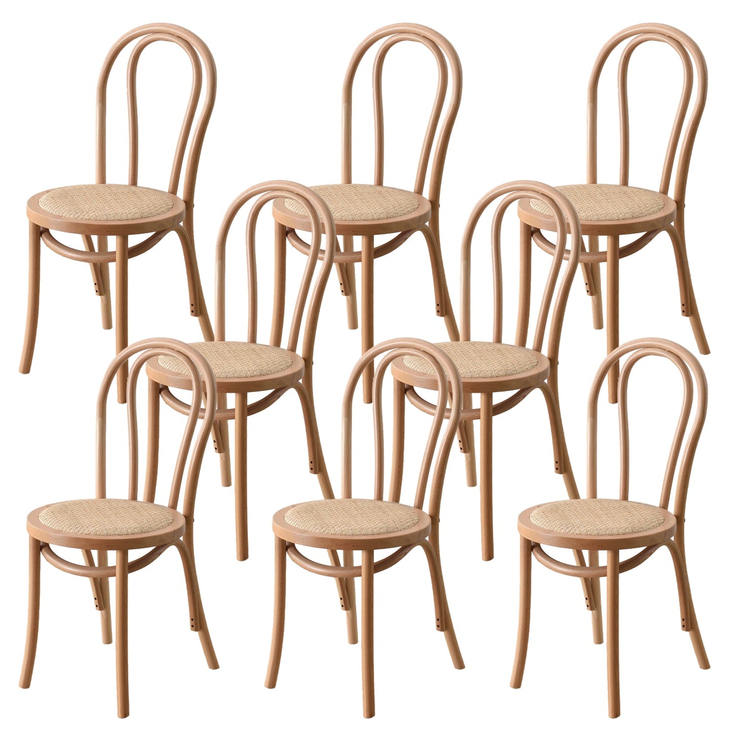 Speisesaal Armless Essstuhl offener Rücken