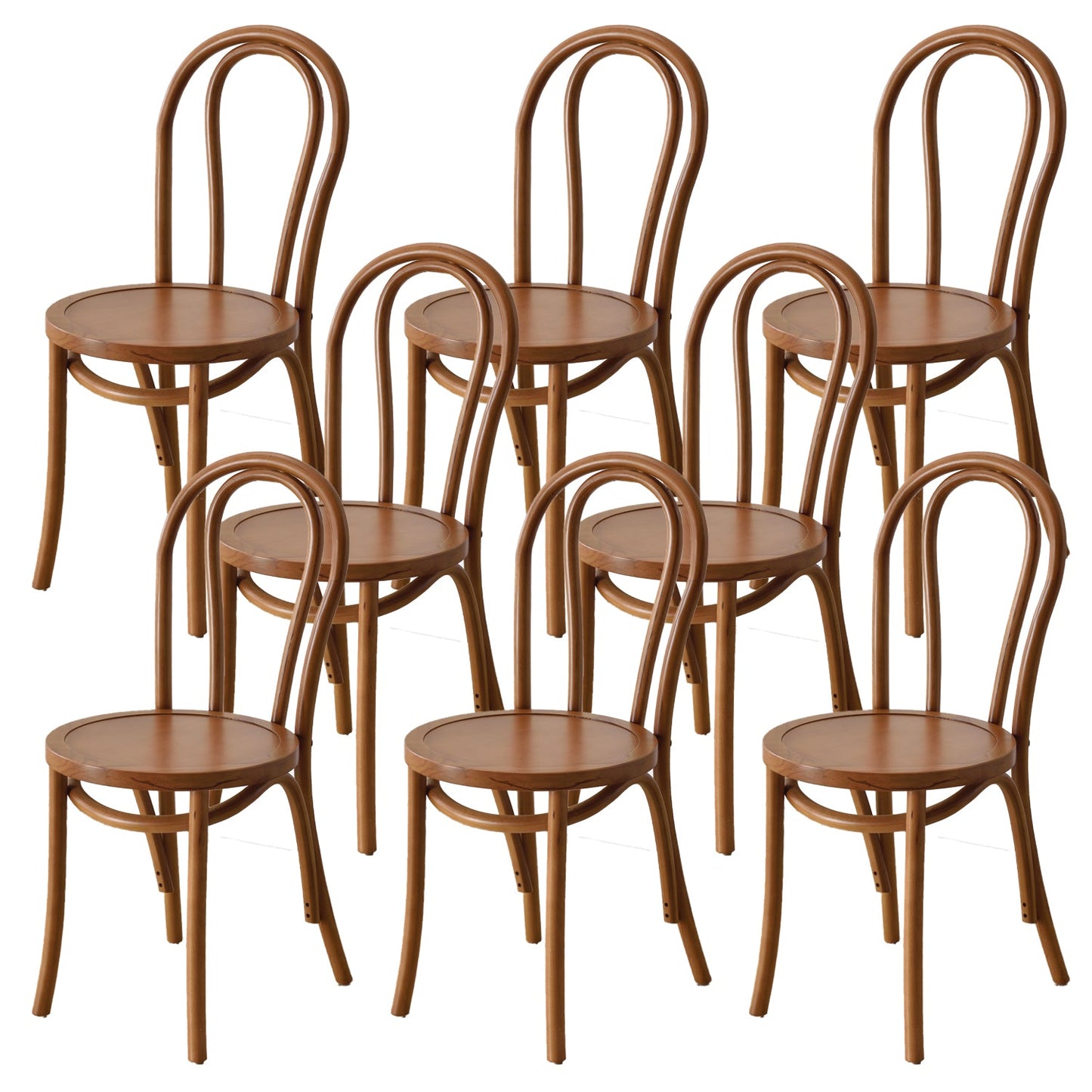 Speisesaal Armless Essstuhl offener Rücken