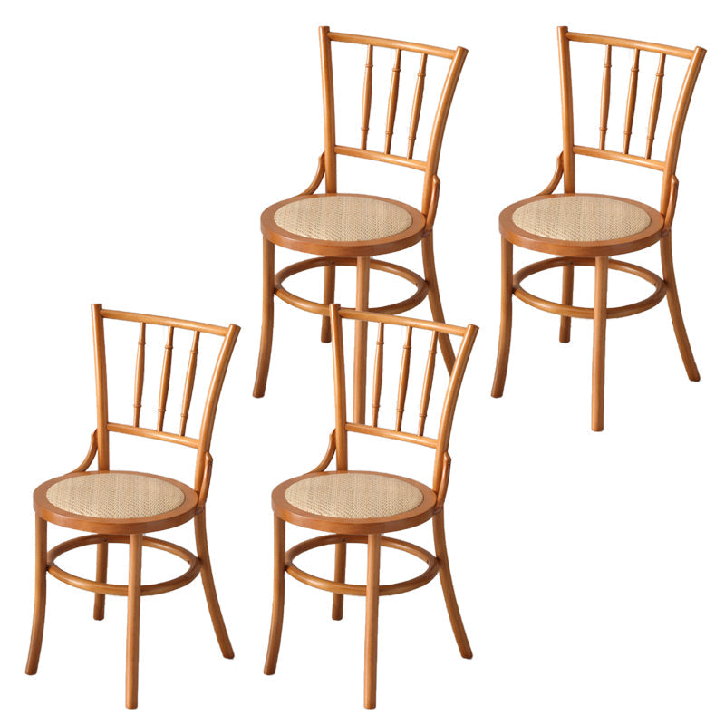 Speisesaal Armless Essstuhl offener Rücken