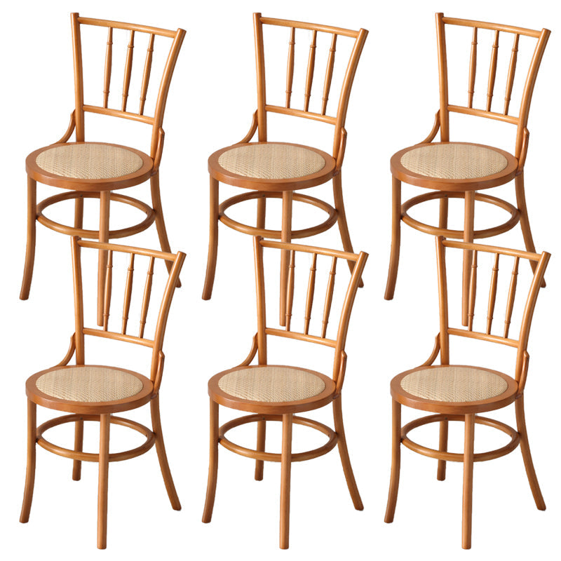 Speisesaal Armless Essstuhl offener Rücken