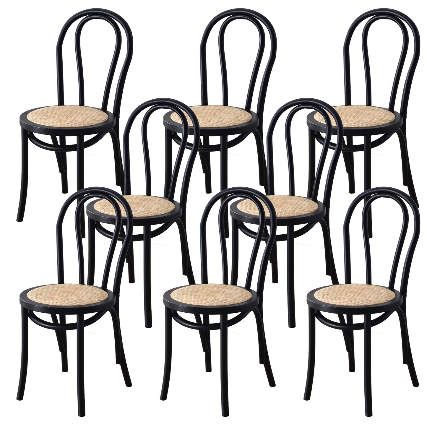 Speisesaal Armless Essstuhl offener Rücken