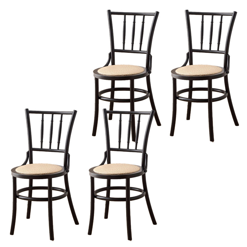 Speisesaal Armless Essstuhl offener Rücken