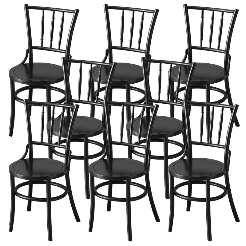 Speisesaal Armless Essstuhl offener Rücken