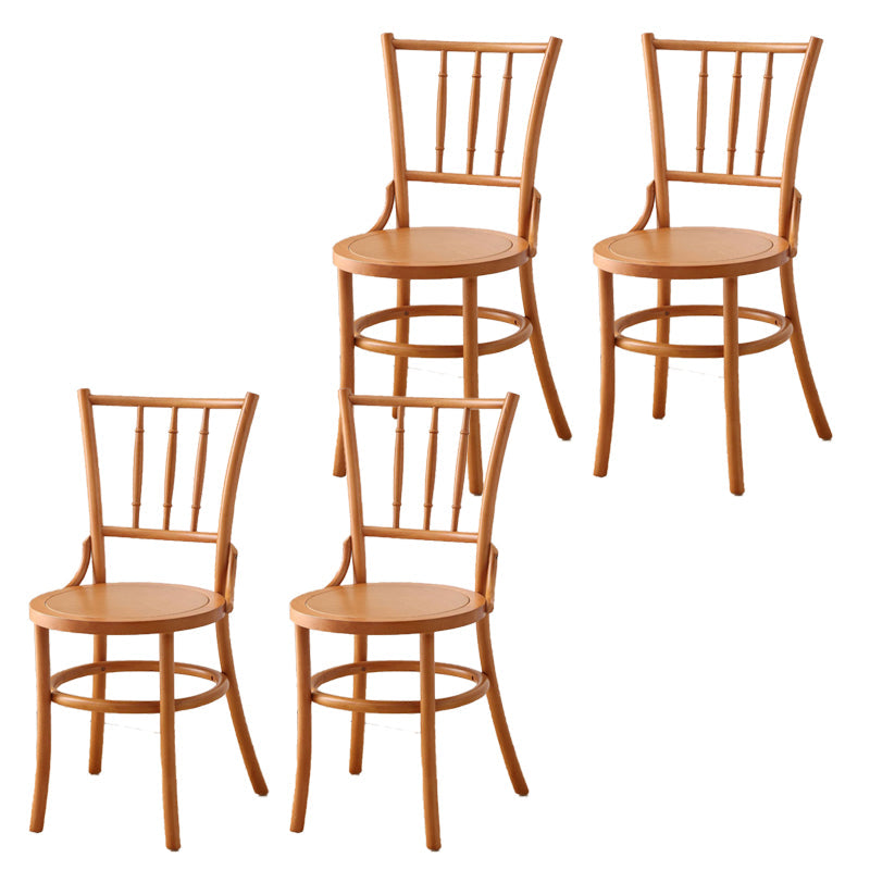 Speisesaal Armless Essstuhl offener Rücken