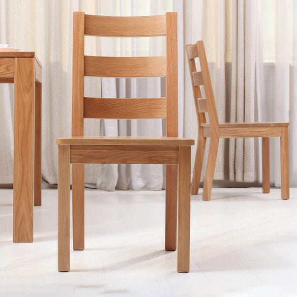 Moderne stijl eetkamerstoel massief houten eetkamerstoel voor eetkamer