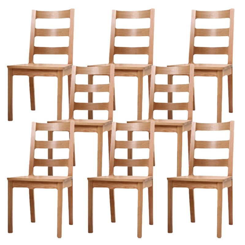 Moderne stijl eetkamerstoel massief houten eetkamerstoel voor eetkamer