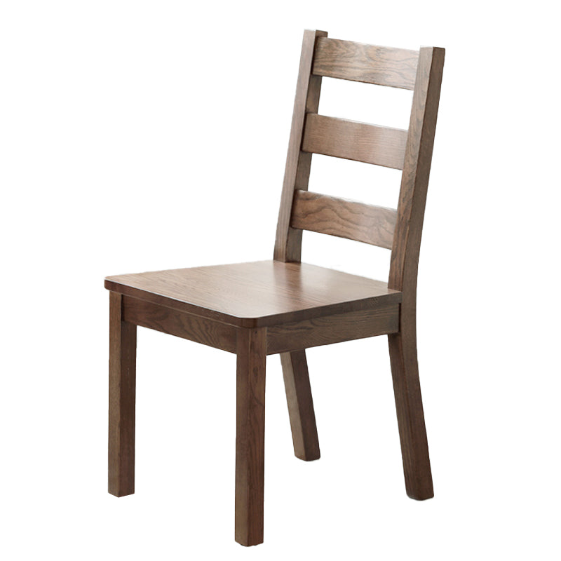 Moderne stijl eetkamerstoel massief houten eetkamerstoel voor eetkamer