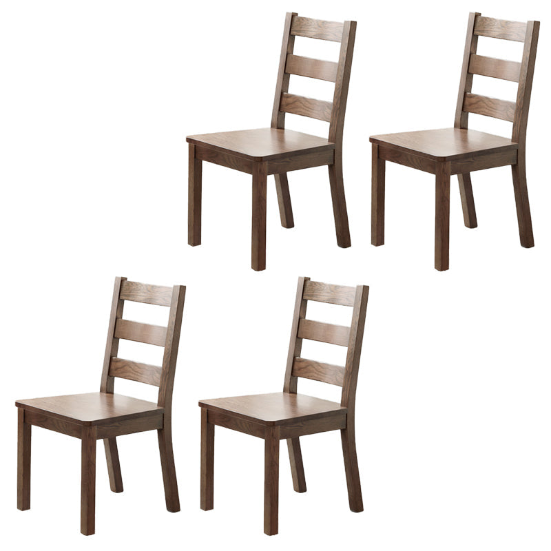 Moderne stijl eetkamerstoel massief houten eetkamerstoel voor eetkamer