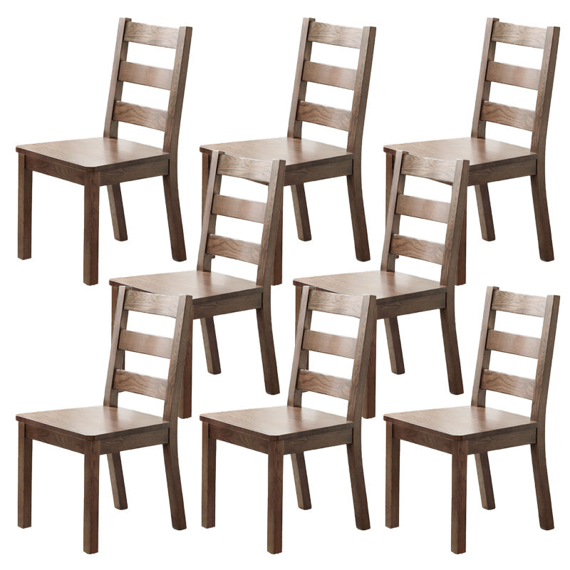 Moderne stijl eetkamerstoel massief houten eetkamerstoel voor eetkamer