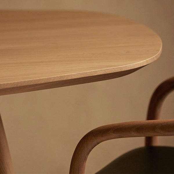 Pine Solid Wood Dining Table Double Pedestal Table for Kitchen Clearhalo 'Dining Tables & Seating' 'Dining Tables' 'dining_table' 'furn' 'furn_dining_table' 'Furniture' 'Kitchen & Dining Furniture' 7409422